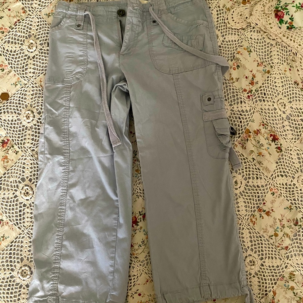 cute y2k cropped cargo pants